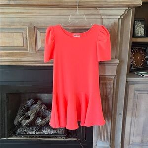 Honey and Rosie Coral Kids Dress